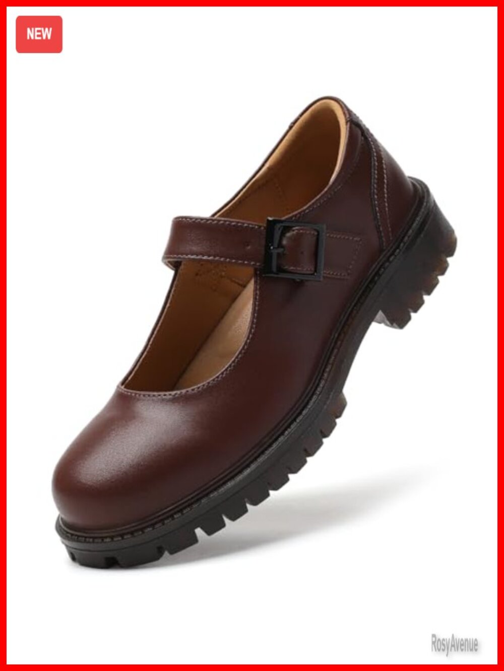 Mary Jane Flats Women Comfort Memory Foam Non-Slip Dressy Casual Work